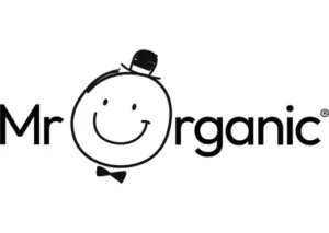 Mr Organic logo on a white background.